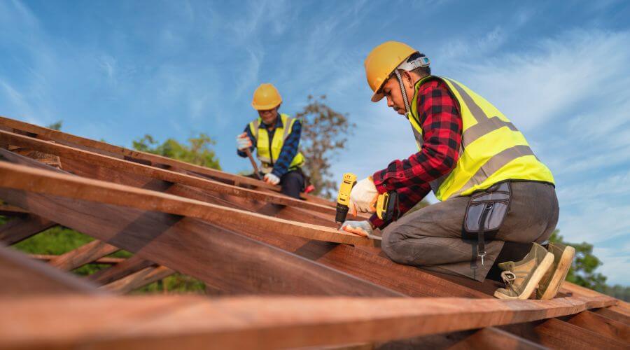 Professional New roof installation in Wernersville, PA